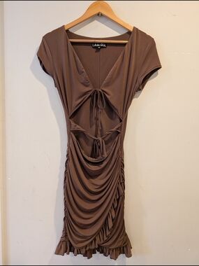open lace back dress ASHLEE MAXI DRESS main image 0